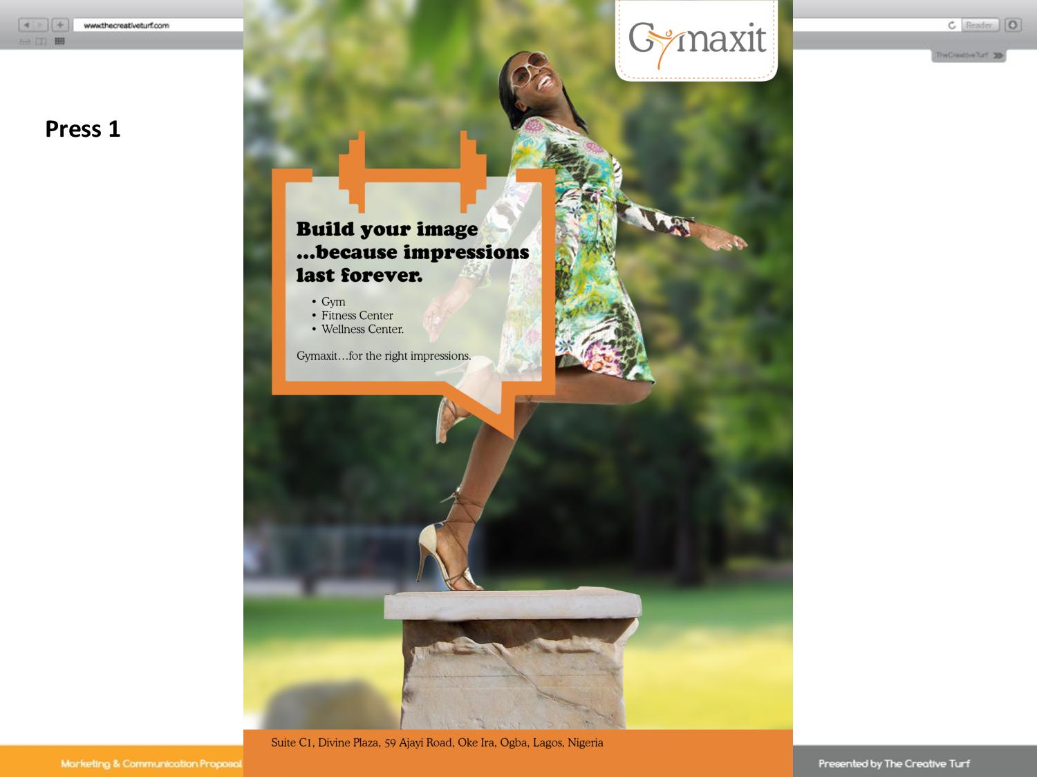 Gymaxit — For the right impressions